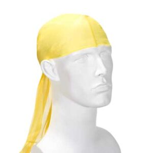 Du-Rag - Yellow, 12 pieces