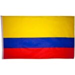 Columbia Flag - 3ft x 5ft Polyester - Imported - 12 pieces