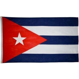 Cuba Flag - 3ft x 5ft Polyester - Imported - 1 piece