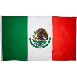 Mexico Flag - 3ft x 5ft Polyester - Imported - 144pcs - Case