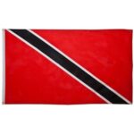 Trinidad & Tobago Flag - 3ft x 5ft Polyester - Imported - 12 pieces