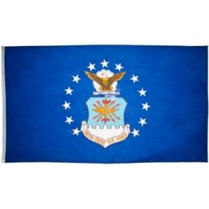 U S Air Force Flag - 3ft x 5ft Polyester - Imported - 1 piece