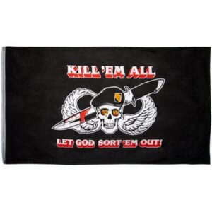 Kill Them All Flag - 3ft x 5ft Polyester - Imported - 1 piece