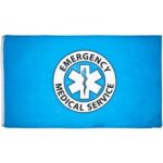 EMS Flag - 3ft x 5ft Polyester - Imported - 144pcs - Case