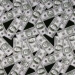 Money Print Bandana - 22x22 Inch - 600pcs/Case