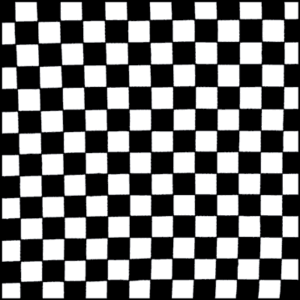 Checkerboard Bandana - 22x22 Inch - 1 piece
