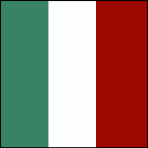 Italy Flag Bandana - 22x22 Inch - 1 piece