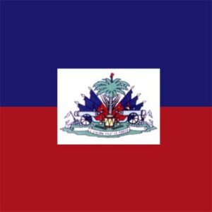 Haiti Flag Bandana - 22x22 Inch - 1 piece
