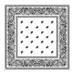 Value Classic Paisley Bandana Imported 100% Cotton