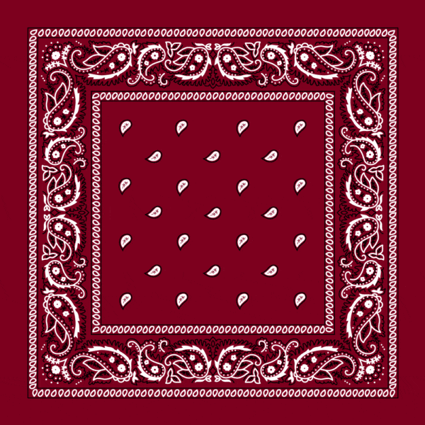 Value Classic Paisley Bandana Imported 100% Cotton