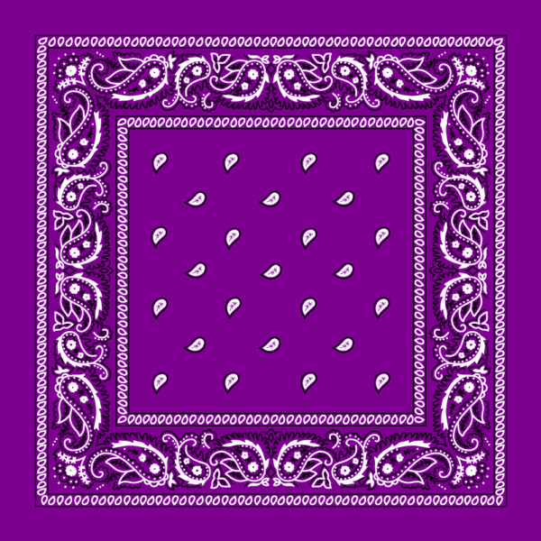 Value Classic Paisley Bandana Imported 100% Cotton