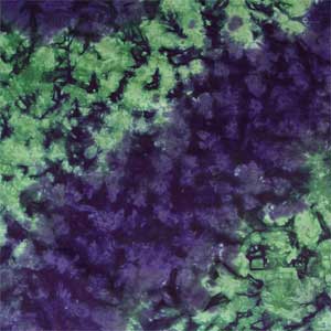 Blue Green Tie Dye Bandana - 22x22 Inch - 12 pieces