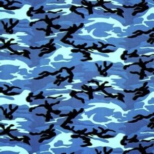 USA Made Blue Sky Camo Bandana - 22x22 Inch - 12 pieces