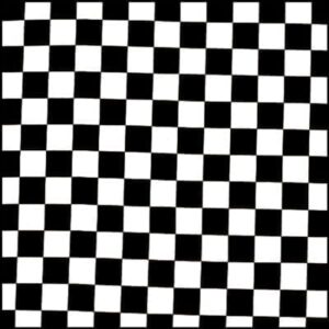 Checkerboard Bandana - 22x22 Inch - 1 piece