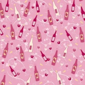 Wine Delights Bandana - 22x22 Inch - 600pcs/Case