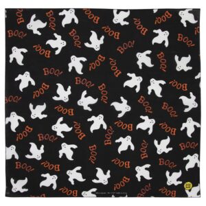 Boo Ghost- Glowing Bandana - USA - 22x22 Inch - 12 pieces
