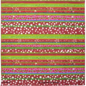 Ho Ho Ho Bandana - 22x22 Inch - 12 pieces
