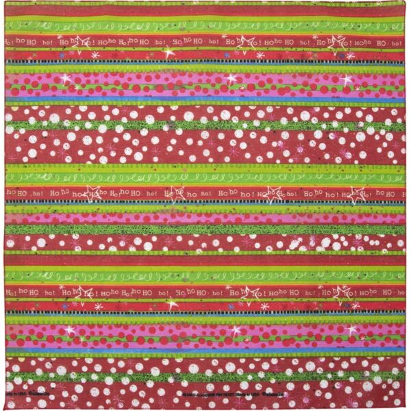 Ho Ho Ho Bandana - 22x22 Inch - 600pcs/Case
