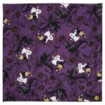 Witches and Ghosts Purple Bandana - USA - 22x22 Inch - 600pcs/Case