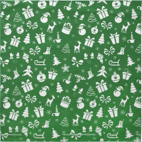 Christmas Surprises - Green Bandana - 12 pieces