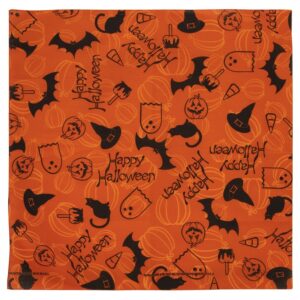 Happy Halloween Bandana - USA - 22x22 Inch - 600pcs/Case