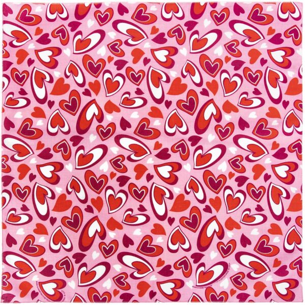 Heartfelt - Pink Bandana - 12 pieces