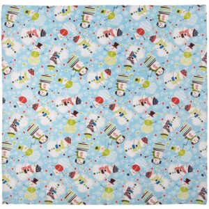 Snowmen 2 - Light Blue Bandana - 1 piece