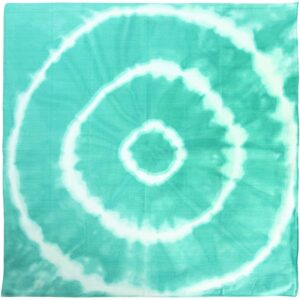 Centric Circle Mint Green - Tie Dye Bandana - 1 piece