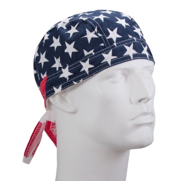 Premium American Flag Doo Rag - 1 piece