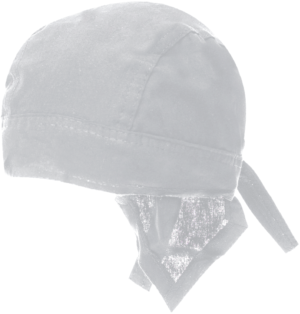 Solid Color Head Wrap - 100% Cotton - Imported - Light Grey, 12 pieces