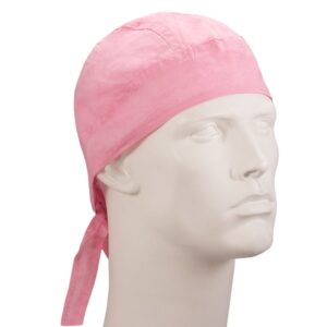 Solid Color Head Wrap - 100% Cotton - Imported - Light Pink, 600pcs/Case