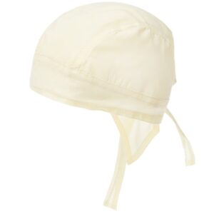 Solid Color Head Wrap - 100% Cotton - Imported - Natural, 12 pieces