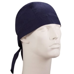 Solid Color Wide Band Head Wrap - 100% Cotton - Imported - Navy Blue, 12 pieces
