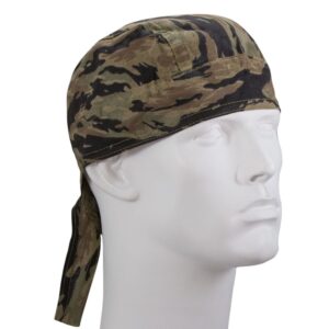 Woodland Camo Doo Rag - 12 pieces