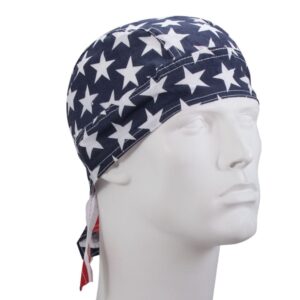 US Flag Doo Rag - 12 pieces