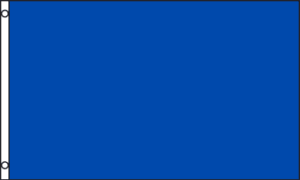 Solid Royal Flag - 3ft x 5ft Polyester - Imported - 1 piece