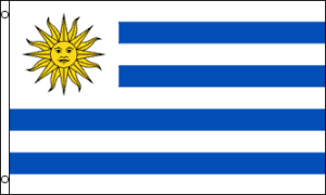 Uruguay Flag - 3ft x 5ft Polyester - Imported - 1 piece