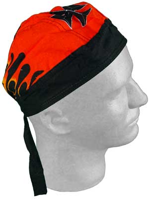 Maltese Cross Flame Head Wrap - 12 pieces