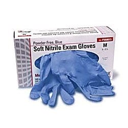 Soft Latex Free Nitrile Glove - Medium, 200-gloves-box