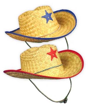 Childrens Cowboy Hat - Red, 1 piece