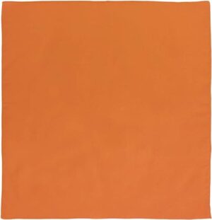 Solid Color Bandana, 22X22, 12Pcs, Burnt Orange Rust,