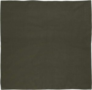 Solid Color Bandana, 22X22, 1Pc, Olive Green,