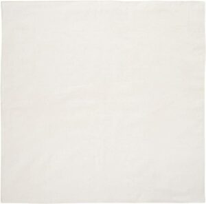 Solid Color Bandana, 22X22, 1Pc, Natural,