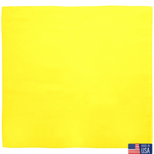 Usa Made Solid Color Bulk Bandanas, 100% Cotton