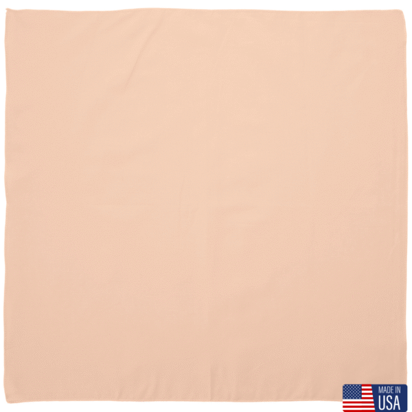 USA Made Solid Color Bulk Bandanas, 100% Cotton