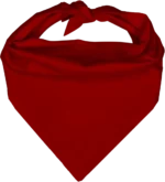 Pet Triangle Solid Bandana, 27X 38X 27, 12Pcs, Red,