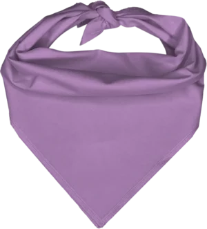 Pet Triangle Solid Bandana, 14X 20X 14, 12Pcs, Lilac,