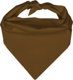 Pet Triangle Solid Bandana, 14X 20X 14, 12Pcs, Brown,