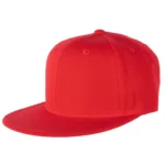 Flat Brim Baseball Cap Large, 144pcs - Case, Red