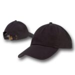 Cotton Cap with adjustable Clasp - 1 piece, Dark Grey Charcoal